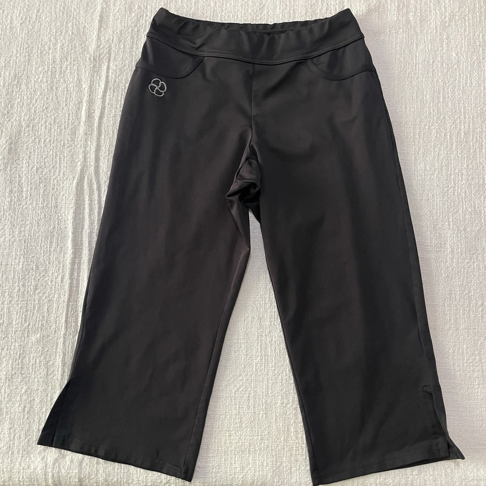 Pearl Izumi Cycling Pants‎ Womens Small Black Bike Riding Stretch Capri Active